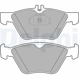 Delphi Bremsbel?ge vorne Chrysler Mercedes