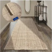 Villeroy & Boch Teppich Rosalie Juteteppich, rechteckig, Höhe: 10 mm, Läufer, 100% Jute, Natur, Wohnzimmer, Esszimmer, Schlafzimmer, GRS