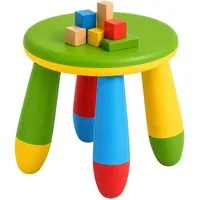 relaxdays Kinderhocker Pflegeleichter Kinderhocker (1 St), A