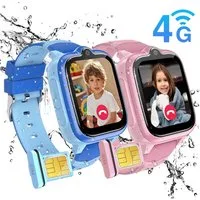 blackview 2026 Kinderuhr 4G LTE GPS Kamera Videoanruf 1,85 Zoll 5–16 Jahre Smartwatch, 1,85", GPS+LBS+WiFi, 4G-LTE, IP68, Knips-Freunde, mit Taschenlampe