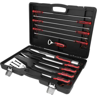 KS Tools Barbecue-Grillset, 12-tlg - 100088