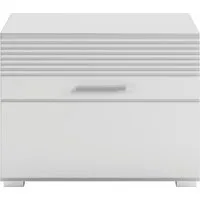 Home affaire Sitzbank Malmö, Breite 60 cm, 1 Tür, 2 Fächer, hochwertige MDF Front, Rillenfräsung, Bank, Schuhbank, Garderobenbank, Dielenbank
