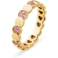 CHRIST Goldring CHRIST Damen-Damenring 585er Gelbgold 12 Saphir