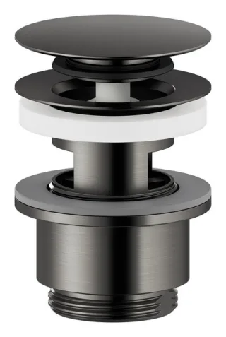 Damixa Ablaufgarnitur mit Klick-Funktion, Graphit PVD, 238505500 238505500