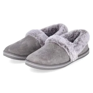 Skechers Hausschuhe COZY CAMPFIRE TEAM TOASTY - Gr. 38 - Grau - Textil