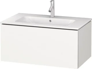Duravit L-Cube Waschtischunterbau wandhängend Weiß Supermatt 820x481x400 mm - LC614108484 LC614108484