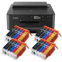 Canon Canon Pixma TS705a Tintenstrahldrucker mit 20 kompatiblen XXL Patronen Tintenstrahldrucker