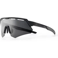 ROCKBROS Fahrradbrille Polarisierte Radbrille mit UV-Schutz und Korrektureinsatz - Grau
