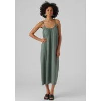 Vero Moda Maxikleid VMLUNA SINGLET ANKLE DRESS NOOS Baumwollmischung, regular fit