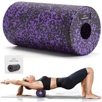 EVEREST FITNESS Faszienrolle Faszienrolle 30 cm mittelhart für Rücken, Pilates und Massage