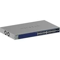 24-Port Gigabit Smart Switch GS728TX grau, inkl. 1 Jahres Abonnement von Insight