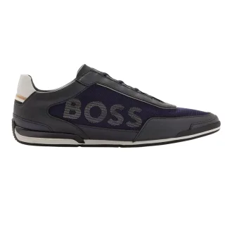 Boss - "Saturn" Sneaker für Herren, Zum Anschlüpfen (Dunkelblau)