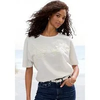 Vivance T-Shirt mit dekorativer Stickerei aus angenehmer Bio-Baumwoll-Qualität