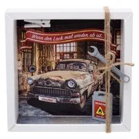 ZauberDeko Geschenkbox Geldgeschenk Werkstatt Mann Auto Oldtimer Personalisiert Geburtstag