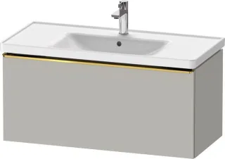 Duravit D-Neo Waschtischunterbau wandhängend Betongrau Matt 984x452x440 mm - DE4256034070000 DE4256034070000