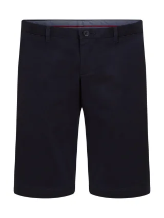 Tommy Hilfiger - Bio-Baumwoll-Shorts blau - Gr. - 38