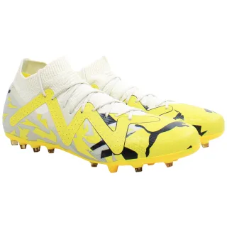 Puma Future Match MG Herren Weiß/Gelb Fußballschuhe