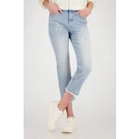 Monari 7/8-Hose Hose Greta short Schmuck Regular fit mit Schmuckdetails
