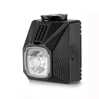 WEST BIKING Carbon Fiber Bike Light High Brightness IP55 Waterproof Wireless Remote Front Headlight For Road Mountain Cy
