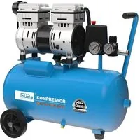 Güde Kompressor Airpower 150/8/24 SILENT, 750 W, max. 8 bar, 24 l, 8 bar max. Betriebsdruck, 2-Zylinder-Doppelkolbenaggregat
