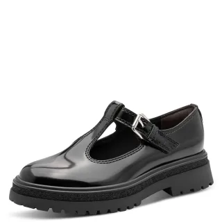 Tamaris - Da.-Slipper BLACK - Gr. - 42