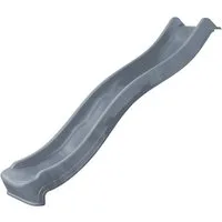 Wickey Rutsche Flow – 220 cm Rutsche mit Wasseranschluss für abenteuerlustige Kinder, (Kompakte Kinderrutsche mit viel Spaß - Maximales Benutzergewicht 50 kg, Ergonomische Wellenform - Kindgerecht geformt – ideal für Kleinkinder), Wetterfest & farbst