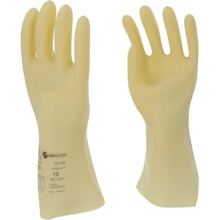 KS TOOLS Elektriker-Schutzhandschuh mit Schutzisolierung. weiß weiß 12 - 117.0050