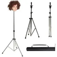 Youyijia Buchstütze Verstellbarer Perückenständer/Übungskopf-Stativ  80130 cm
