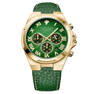 Titanio Uhr Augustus Gold