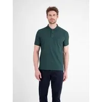 LERROS Poloshirt Sommershirt mit dezenter Stickerei auf der Brust