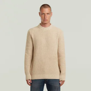G-Star - Chunky r knit dk brick - Gr. - XL