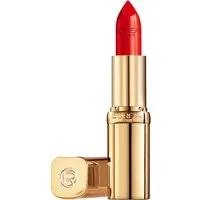 L'ORÉAL PARIS Lippenstift COLOR RICHE SATIN, mit Bienenwachs und Argan-Öl, bis zu 12H Feuchtigkeit, langer Halt