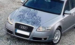 Autoaufkleber für die Motorhaube "Aufkleber Drachen"