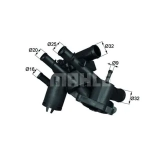 Behr Thermostat mit Dichtung VW Bora Golf 4 1,6