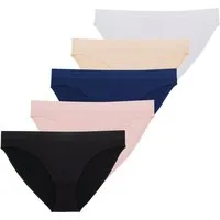 Dorina Slip Rosanne (5er Pack) mit flacher Naht-Verarbeitung