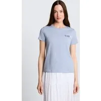 TOM TAILOR Denim T-Shirt T-Shirt T-Shirt mit Stickerei