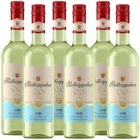 Rotkäppchen Wein Rotkäppchen Qualitätswein Weiß 0,0% (6x 0,75l), 6 x 0,75 l