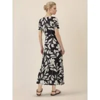 Apart Jerseykleid mit Wickeloptik