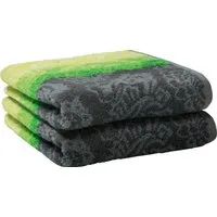 Erwin Müller Duschtuch Duschtuch "Paisley" 2er-Pack, Frottier/Jacquard, Walk-Frottier Paisley/Ornamente