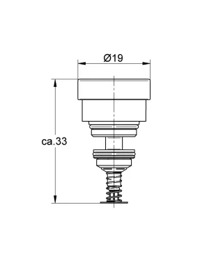 EICHELBERG Aufputz-Umstellung 440427 für EH-Wannenbatt. m. seitl. Umstellung chr., 44042726 44042726