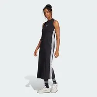 adidas Sportswear Maxikleid ESSENTIALS 3-STREIFEN LONG RACERBACK KLEID (1-tlg)