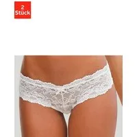 Vivance Panty (Packung, 2 Stück) aus elastischer Spitze, sexy Dessous