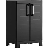 Keter Mehrzweckschrank Keter Kunststoffschrank Detroit niedrig 65 x 45 x