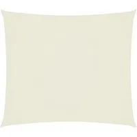 vidaXL Sonnensegel Sonnensegel Oxford-Gewebe Rechteckig 2,5x3 m Creme, (1-tlg)
