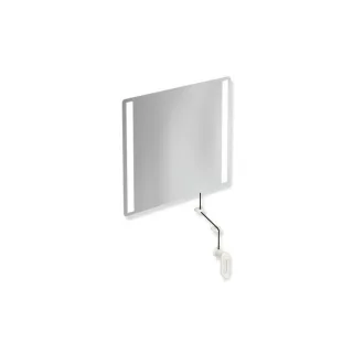 Hewi 801 Kipp-Lichtspiegel LED 801.01B40099 600x540x6mm, matt, reinweiß