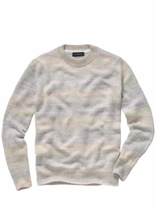 Mey & Edlich Herren Free-Hugs-Pullover Weiß 84 % Baumwolle, 8 % Alpaka, 8 % Wolle