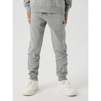 Name It Jogginghose NKMVIMO für Jungen mit Bündchen und Stretchkomfort unifarben, casual, regular fit, Baumwollmischung, Rundhals