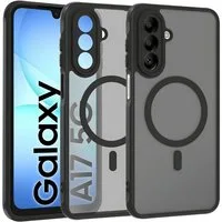 SmartUP Smartphone-Hülle für Samsung Galaxy A17 5G MagSafe Silikon Schutzhülle Slim Case Cover 6,6 Zoll, MagSafe-Technologie