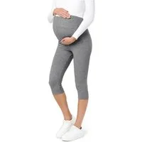 Be Mammy Umstandsleggings 3/4 Umstandhose BE20-229 (1-tlg) aus Baumwolle
