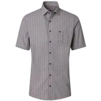 Redmond Kurzarmhemd Print Modern Fit